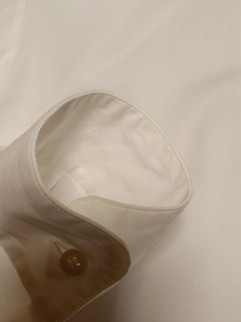 AT LAST & CO. ホワイトボタンダウンシャツ