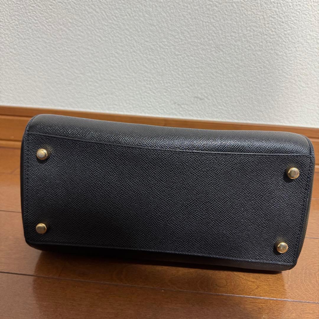 コーチ ローアンサッチェル　ショルダーバッグ 2way レザー　黒