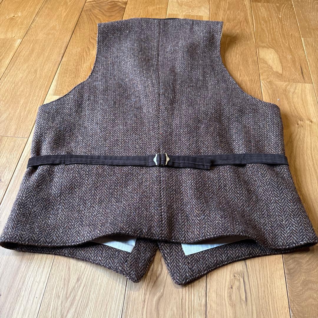 【定番】 BEAMS PLUS / ハリスツイード ベスト定価30,000円程