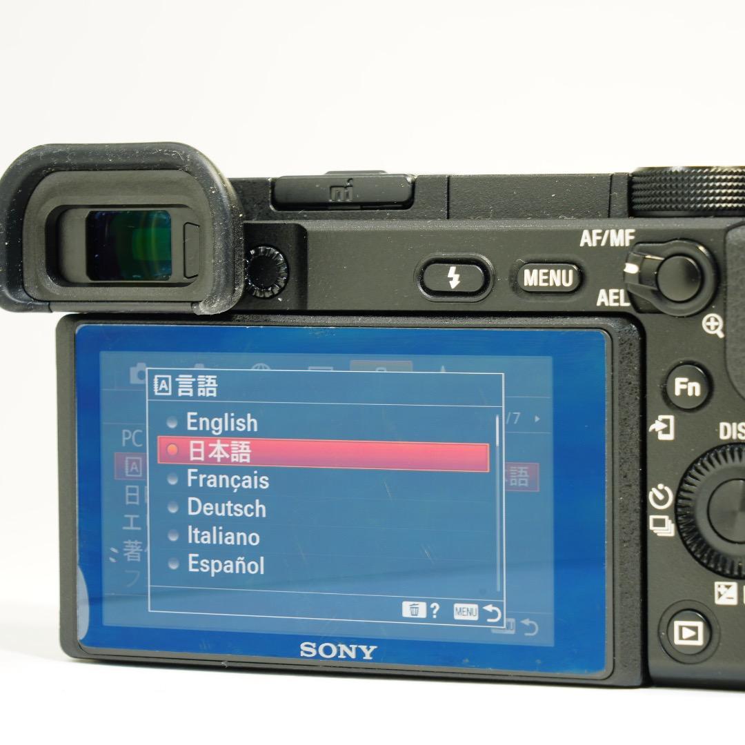 【SONY α6400】美品 4K動画 低シャッター数 バッテリー2個 64GB