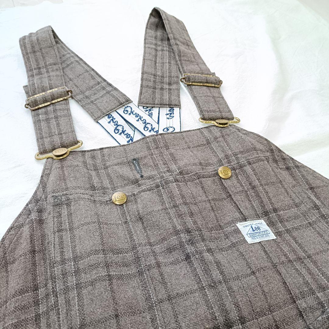 Lee Chah Chah TWEED 2WAY OVERALLS 美品