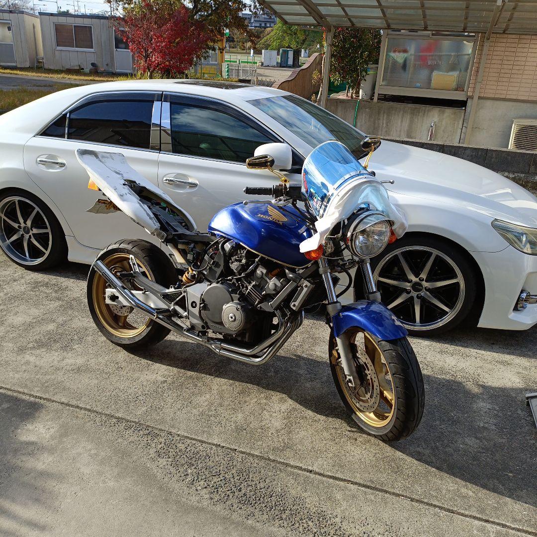 ホーネット250 ハネテール　ｃｂｘテール変換　リアカウル　羽テール