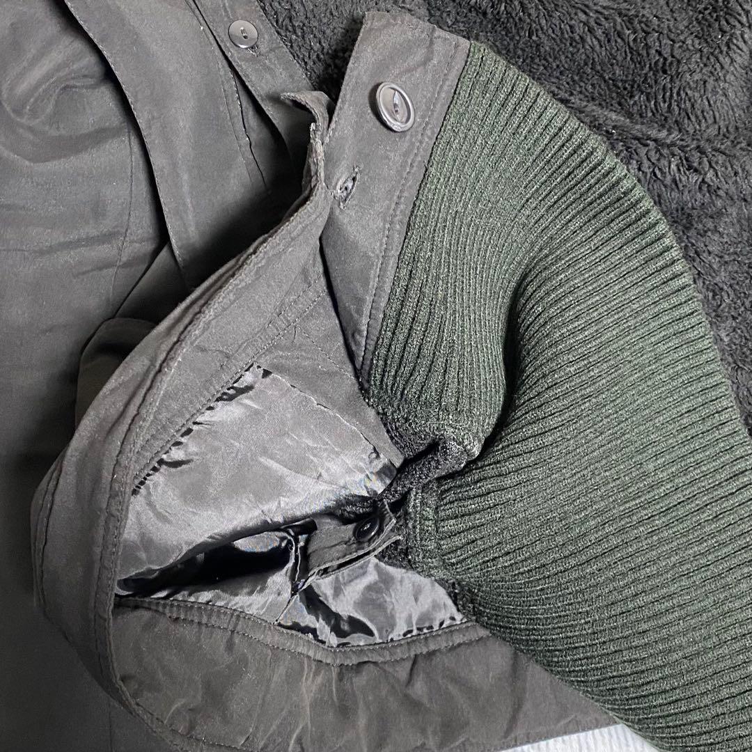 希少 y2k SLY ファー付き モッズコート 平成ギャル グランジ ブラック