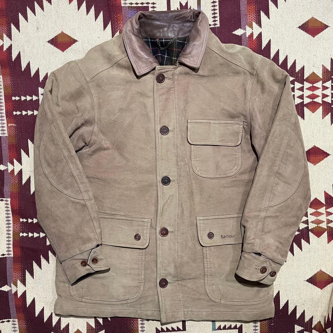 ジャケット・アウター BARBOUR WETHERBY MOLESKIN JKT