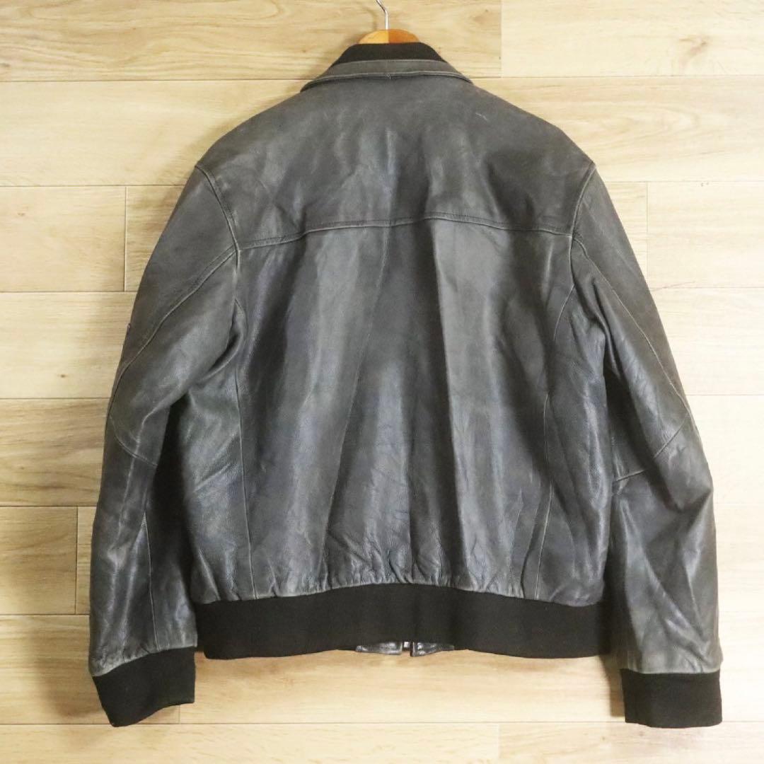 Schott ショット 本革 レザーフライトジャケット シングルライダース