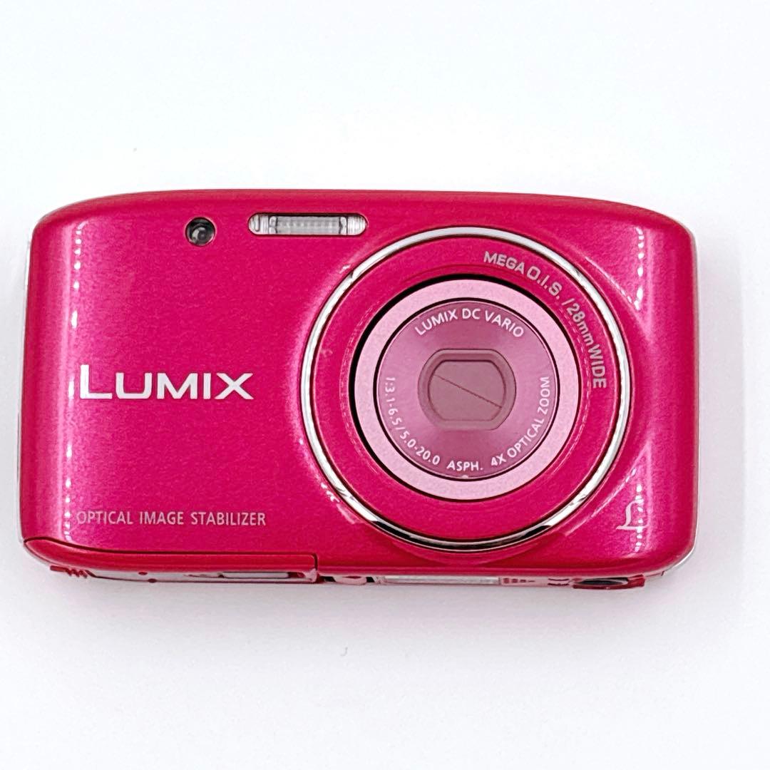 Panasonic LUMIX DMC-S2 ピンク デジカメ 箱付き
