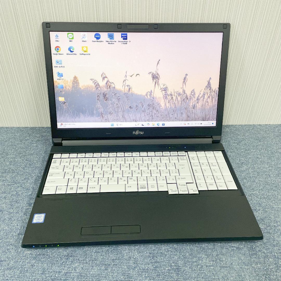 ノートパソコン　Windows11　オフィス付き　16GB　爆速SSD512GB