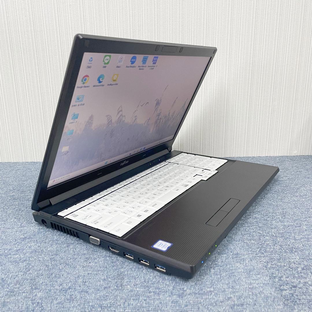 ノートパソコン　Windows11　オフィス付き　16GB　爆速SSD512GB