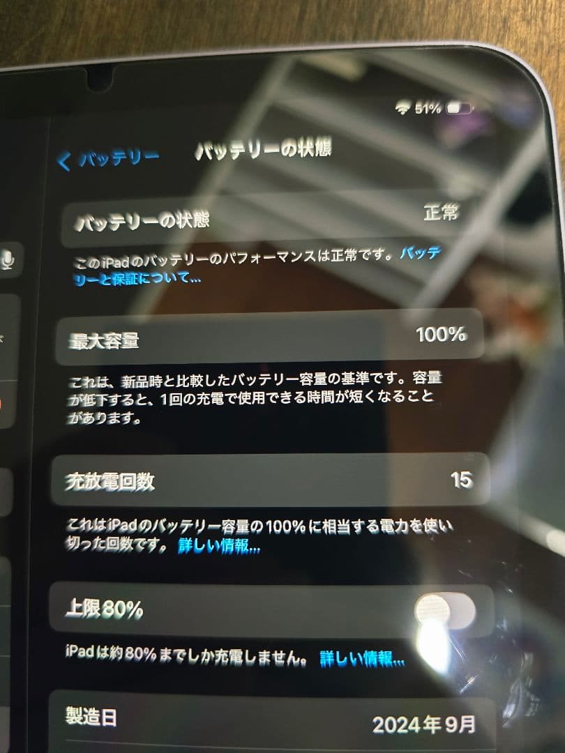 Apple iPadmini7 7世代パープル 本体 WiFi 128G