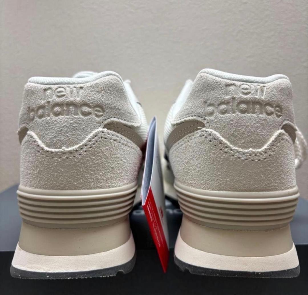 【新品】ニューバランス　U574OF2 D 26.0cm オフホワイト