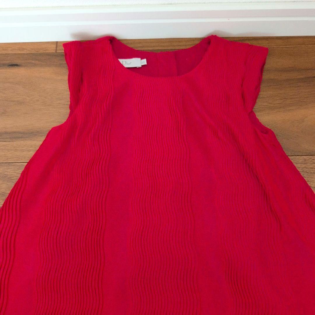 【美品】baby Dior ベビーディオール ワンピース ノースリーブ フレア