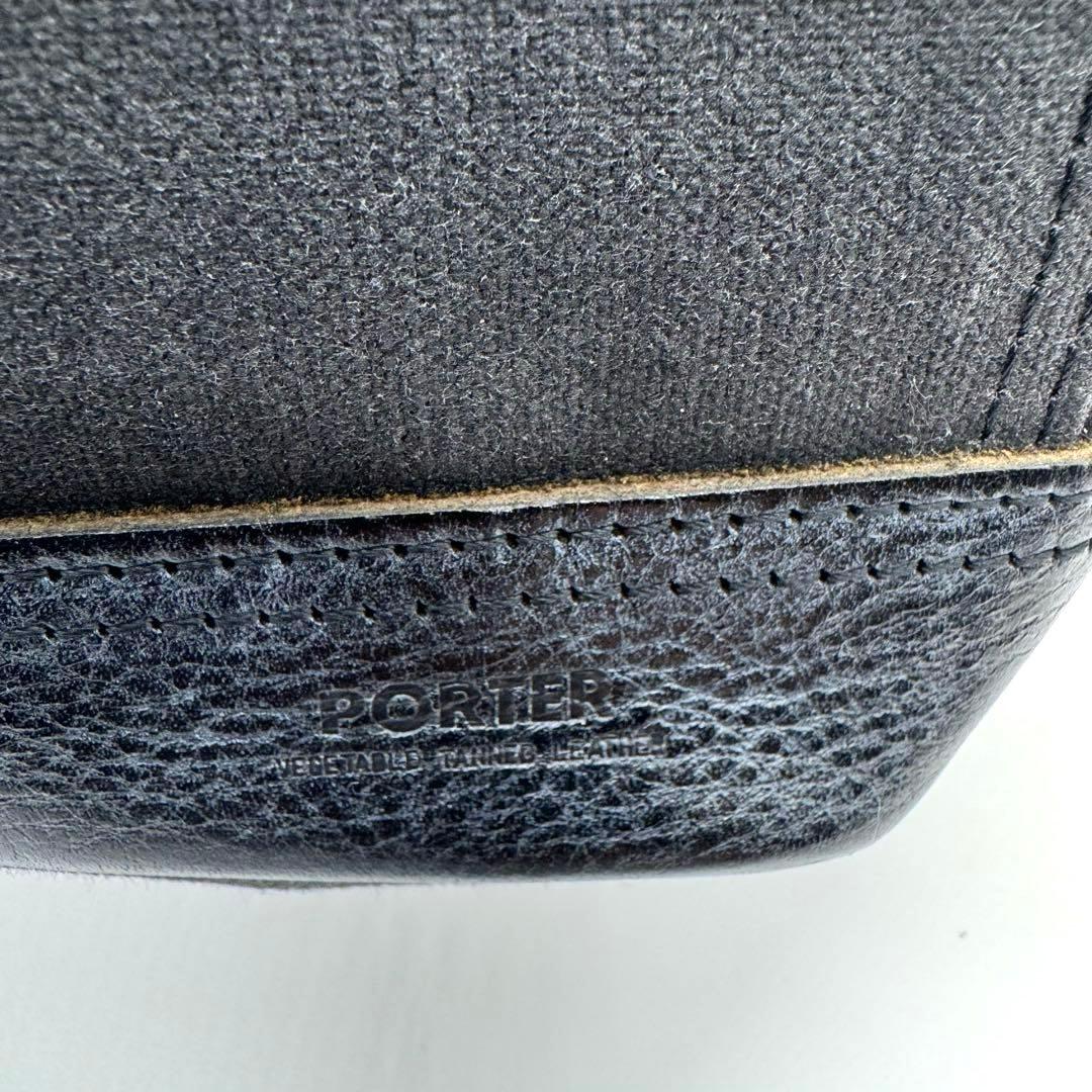 希少　新品未使用 PORTER トートバッグ フィールド ミニ ブラック レザー