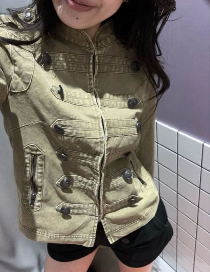 LAGUA GEM COTTON NAPOLEON ジャケット　BEG