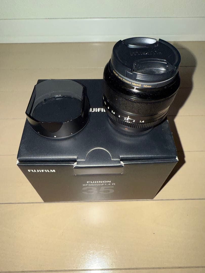 【美品】Fujifilm XF35mmF1.4 R フィルター付き　箱付き
