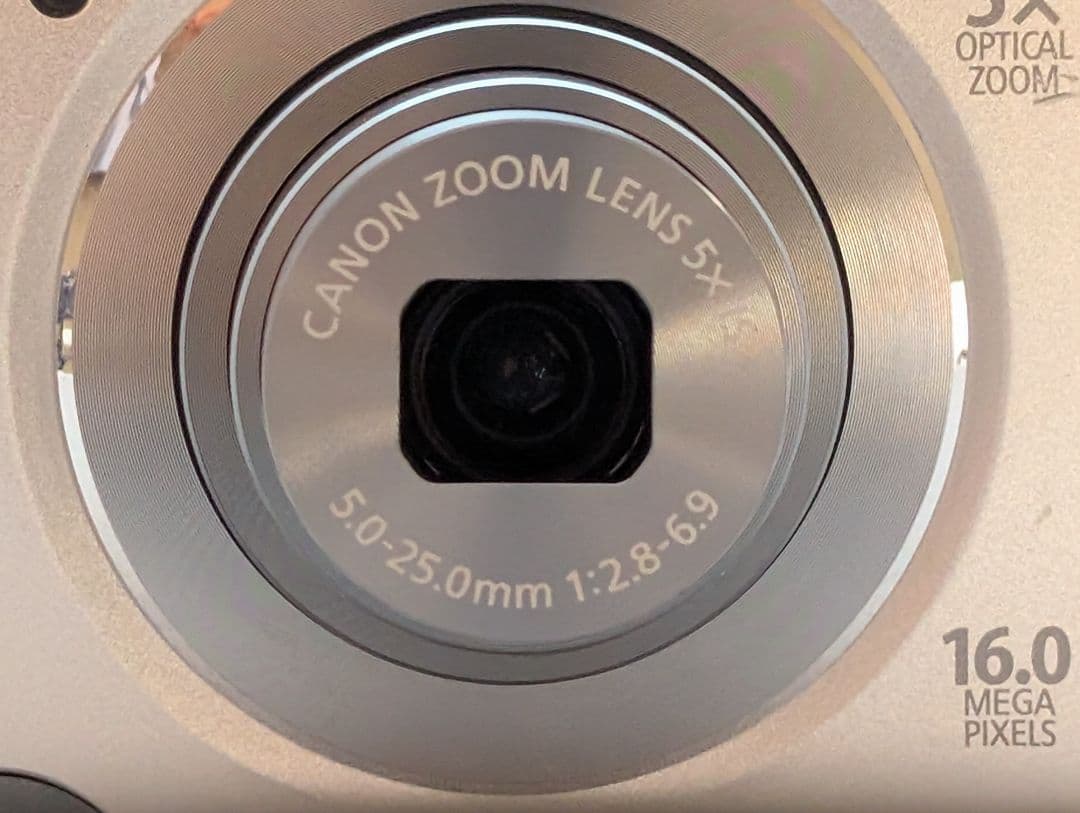 キャノン パワーショット A3500 IS 5.0-25.0 F=2.8-6.9