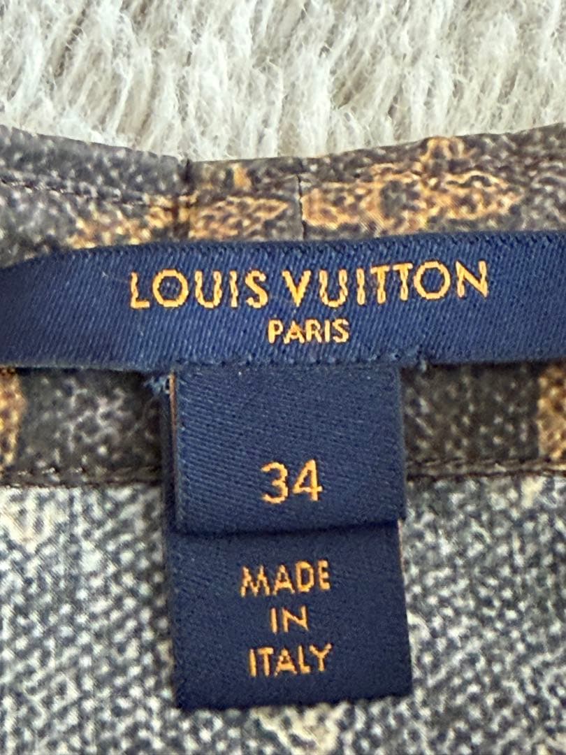 LOUIS VUITTON ストライプシャツ サイズ34