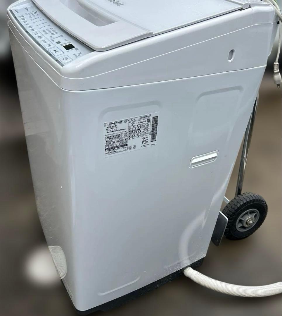 HITACHI 全自動洗濯機 ビートウォッシュ BW-V70G