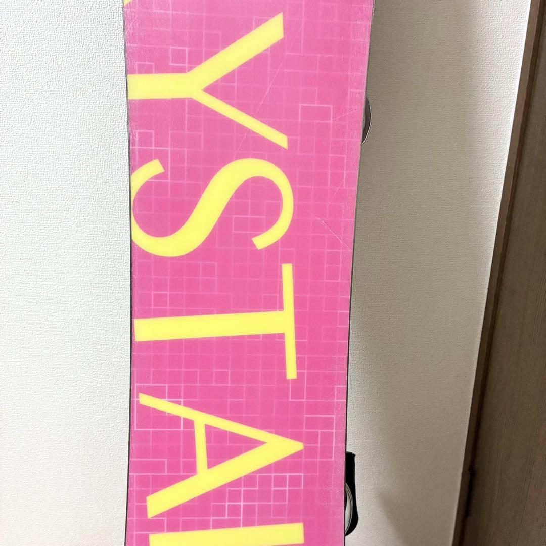STELLA CRYSTAL スノーボード　140cm ヴィンディング　セット