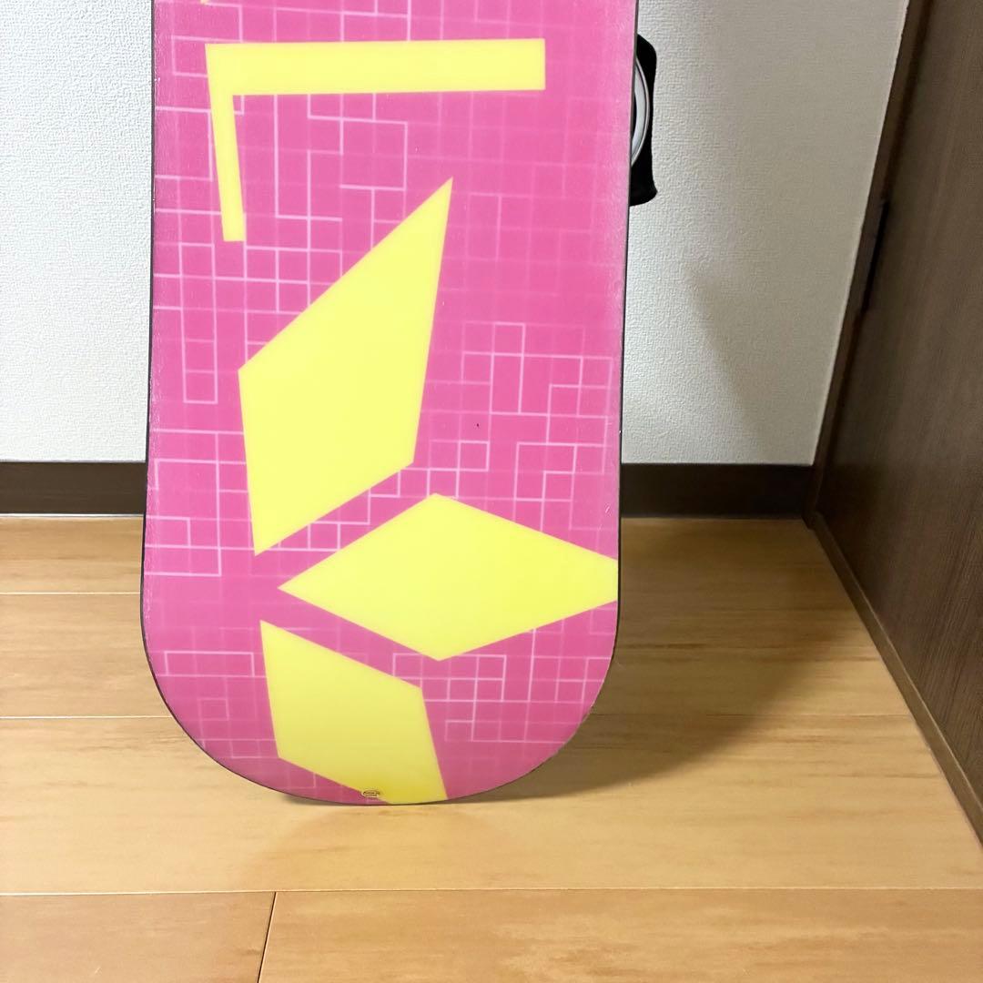 STELLA CRYSTAL スノーボード　140cm ヴィンディング　セット