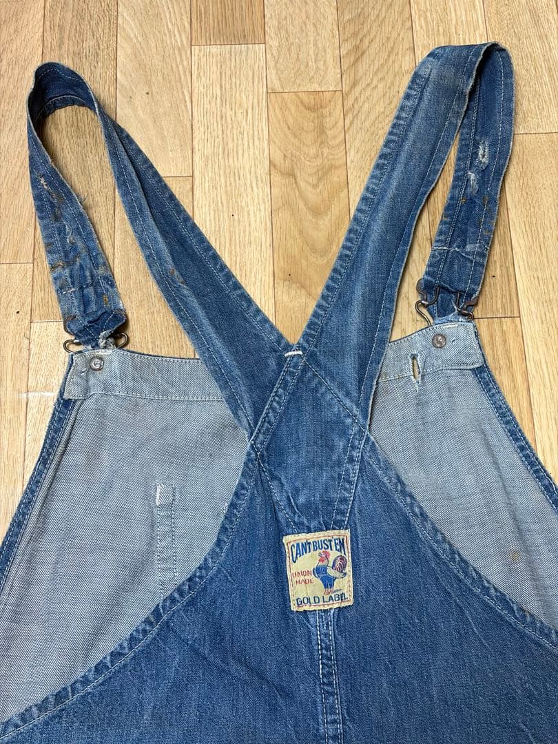 ★F★ 30s CAN’T BUST’EM デニムオーバーオール