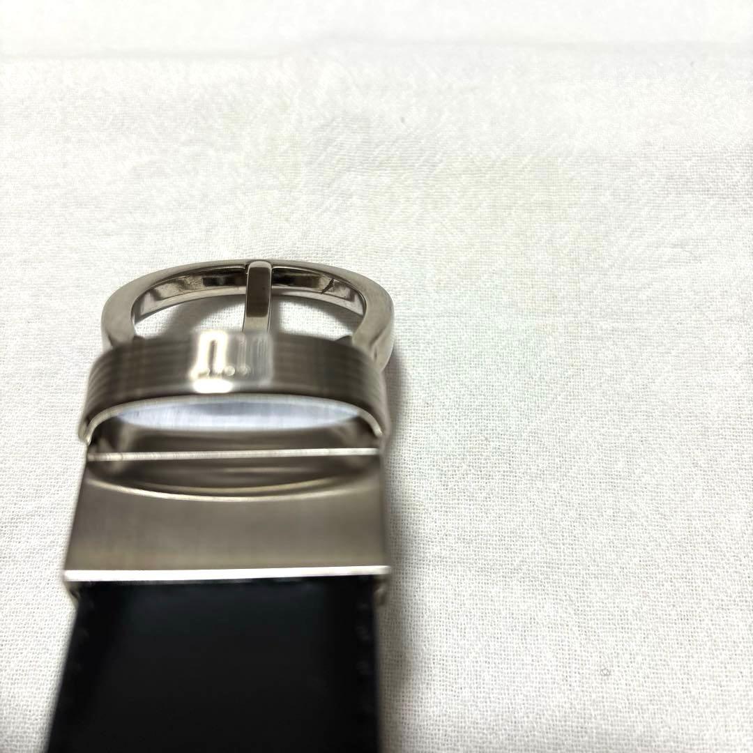 新品　dunhill ダンヒル　ベルト　リバーシブル　ブラック　ダークブラウン
