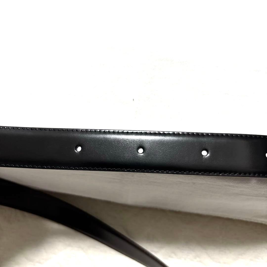 新品　dunhill ダンヒル　ベルト　リバーシブル　ブラック　ダークブラウン