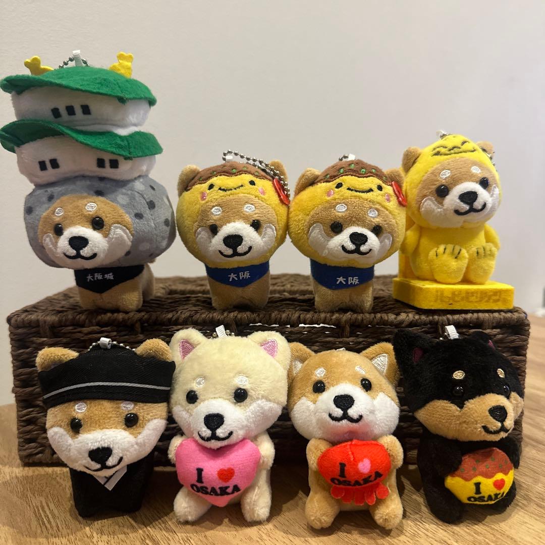 【大阪府限定❗️】 旅するマメしば 8体セット