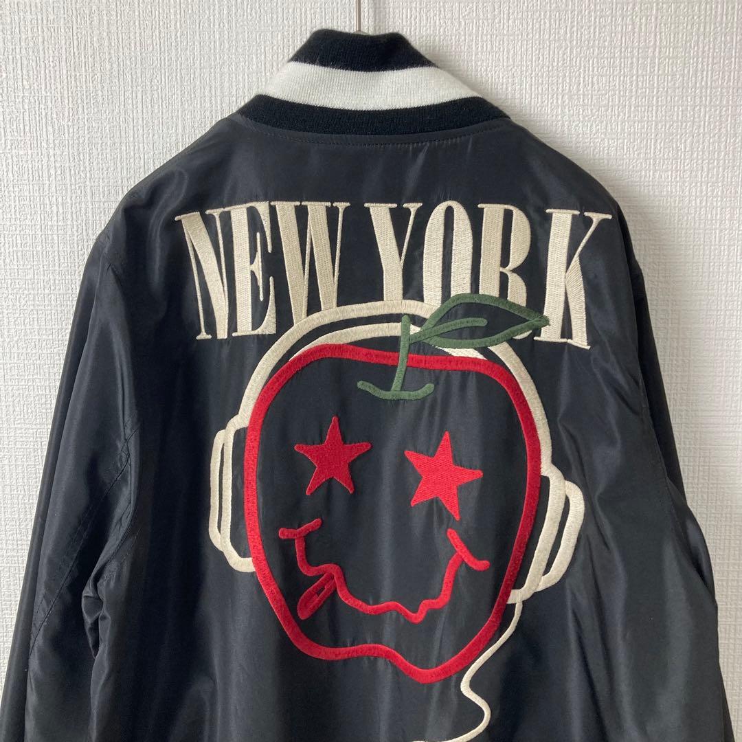 643 glamb NY stadium JKT リバーシブル　Nirvana