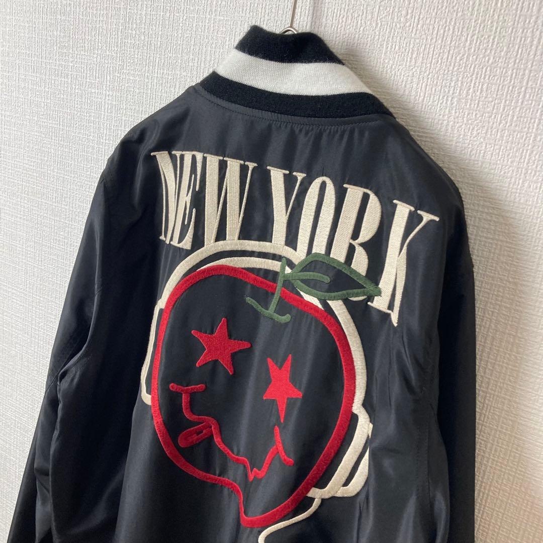 643 glamb NY stadium JKT リバーシブル　Nirvana