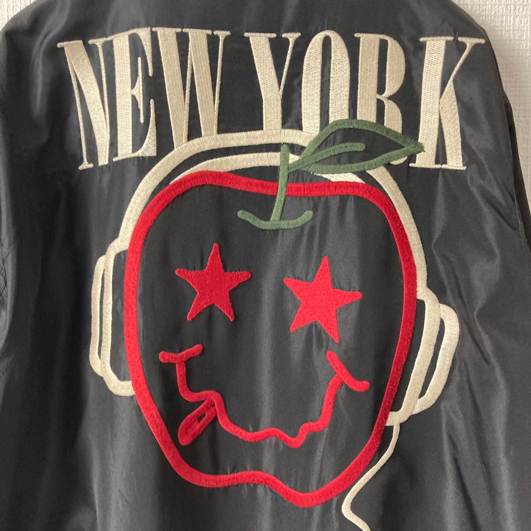 643 glamb NY stadium JKT リバーシブル　Nirvana