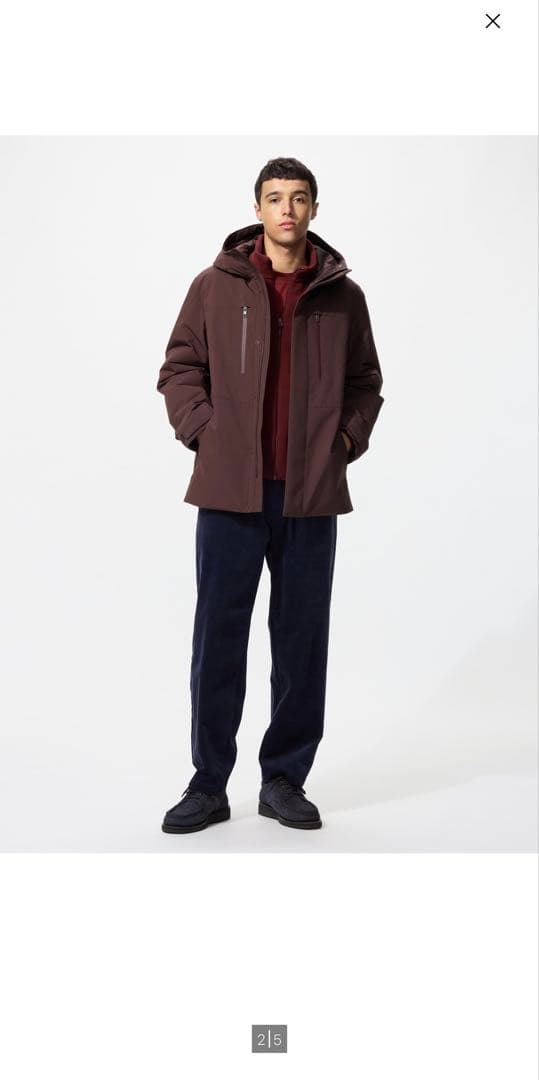 ユニクロ　ハイブリッドダウンパーカ　2025年モデル　ブラック　Lサイズ　新品