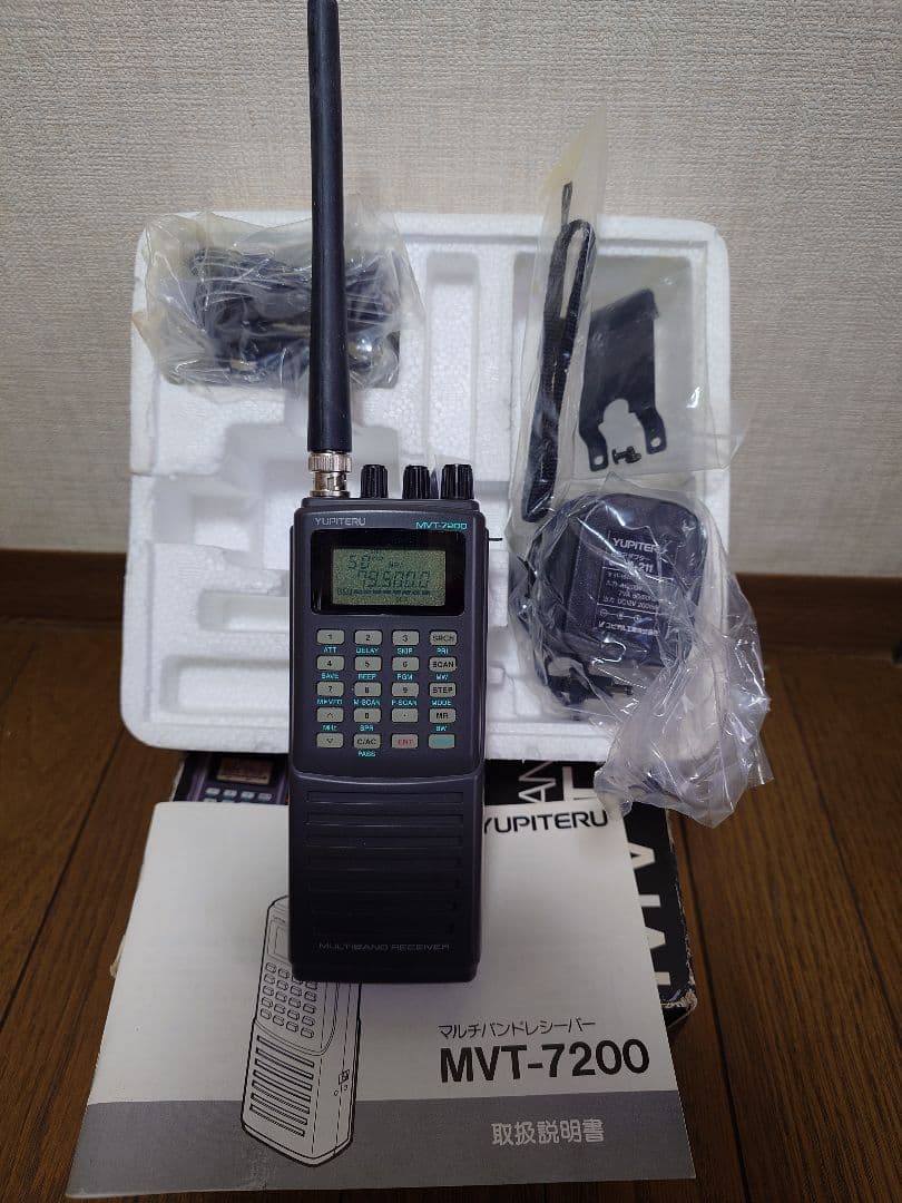 YUPITERU ユピテル　MVT-7200 受信機セット 使用極少美品です
