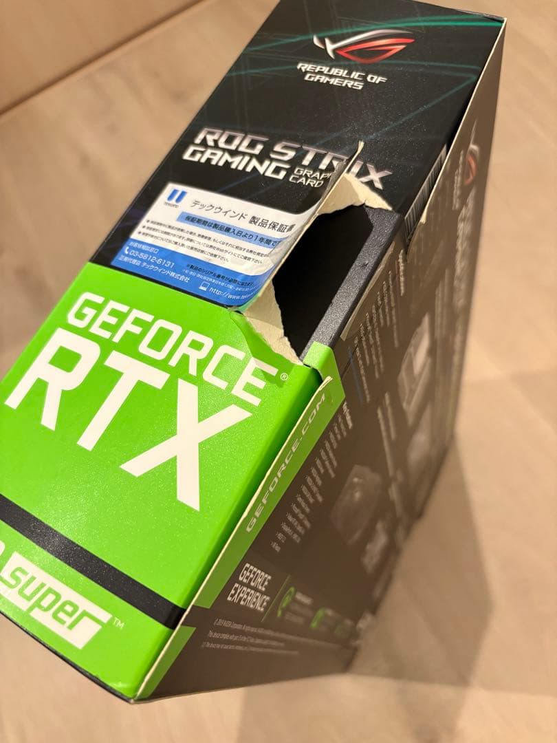グラフィックボード・グラボ・ビデオカード ASUS ROG Strix GeForce RTX 2060 Super