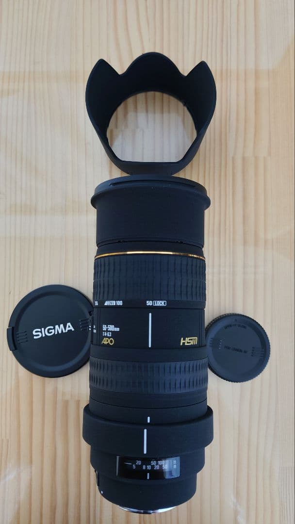 SIGMA シグマ APO 50-500mm F4-6.3 HSM キャノン