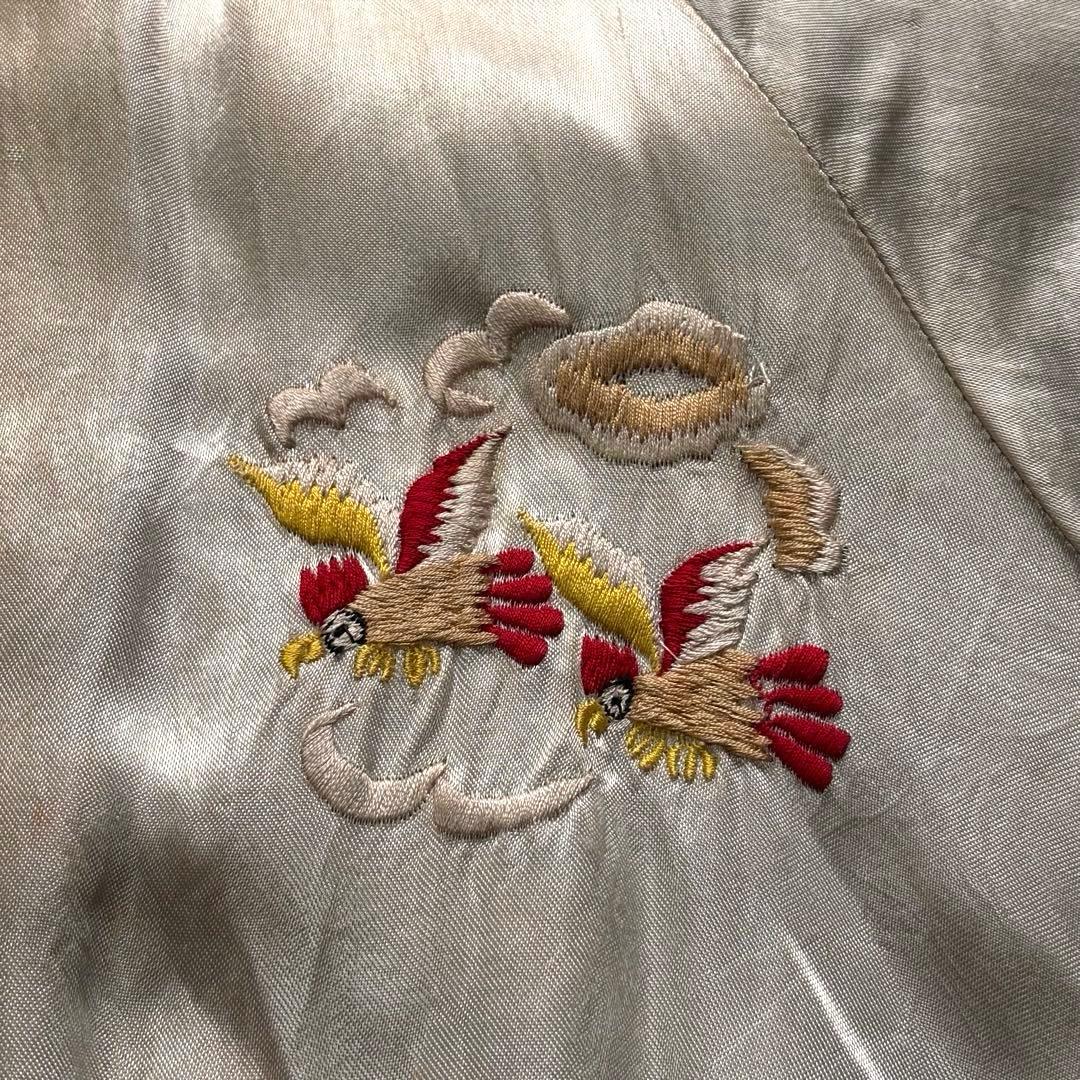 【初期】ハリウッドランチマーケット 別珍 スカジャン ヒマラヤ リバーシブル