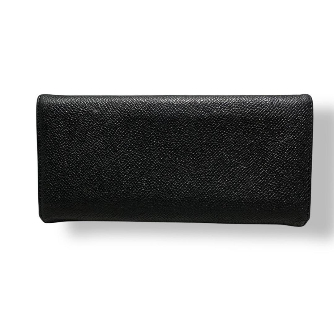 ブルガリ ビーゼロワン 長財布 ロゴクリップ レザー ブラック 黒