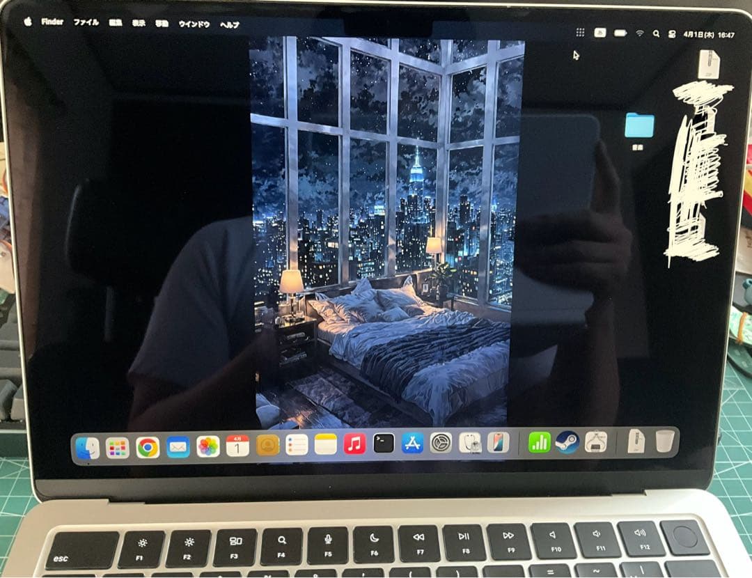 MacBook Air M2 (2022) シルバー