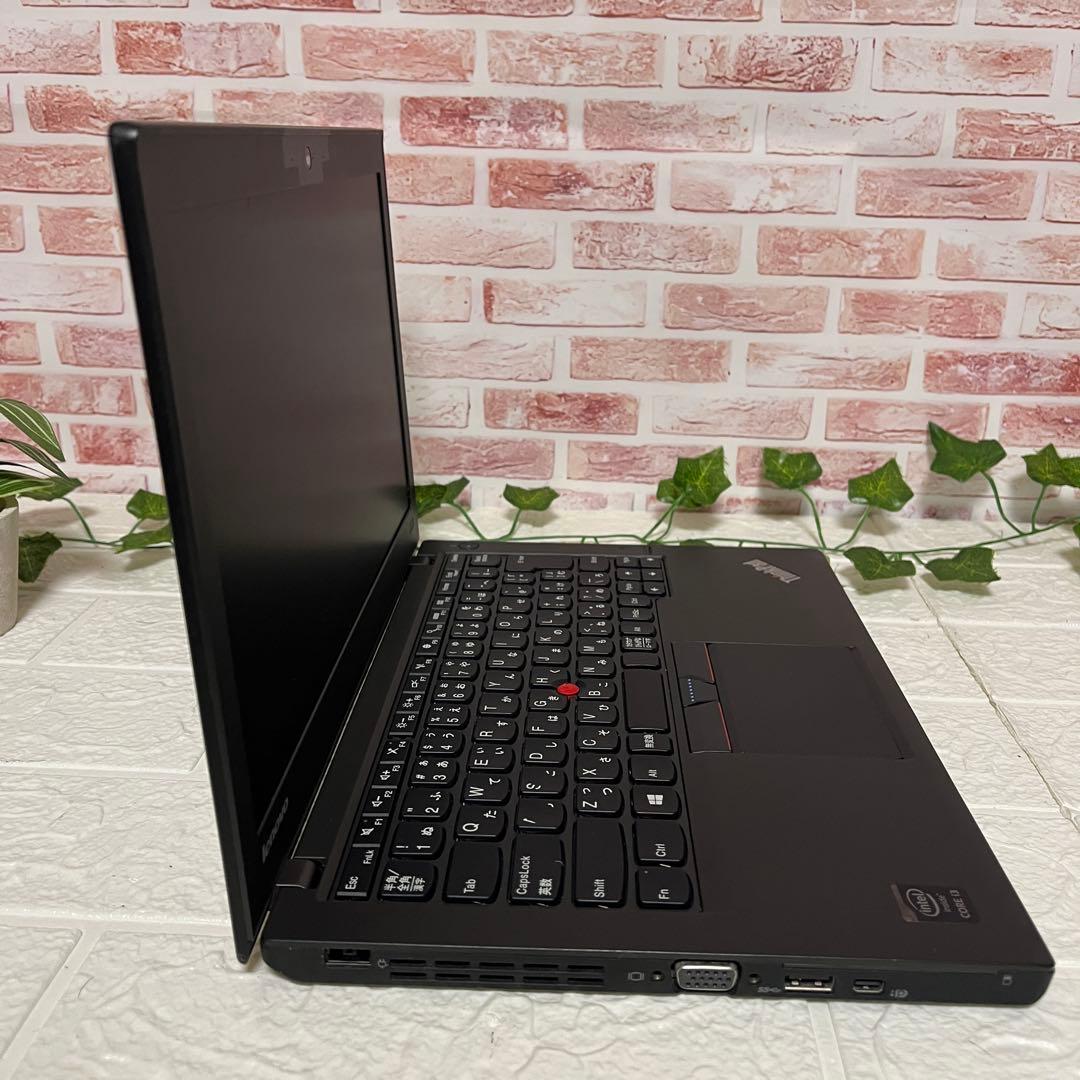 ★中古レノボSSD新品128GB★X250 Win11 カメラノートPC389