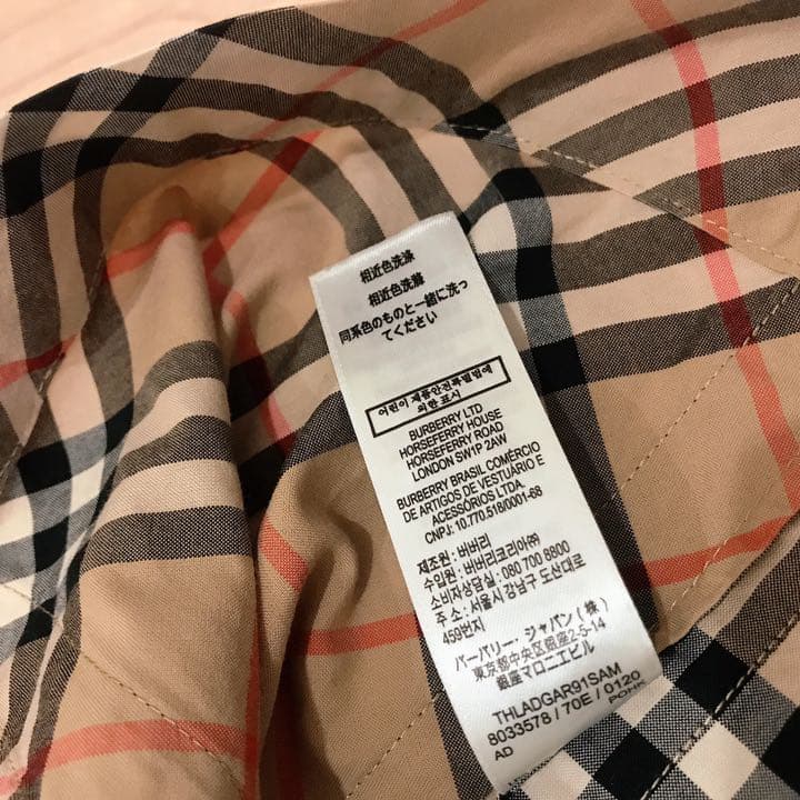 Burberry キッズ　チェック　ワンピース　2Y 半袖
