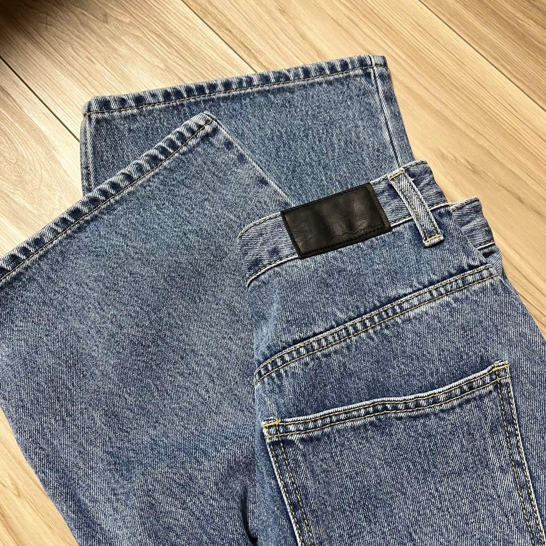 nae Wide Loose Jeans _Deep Blue ロング丈