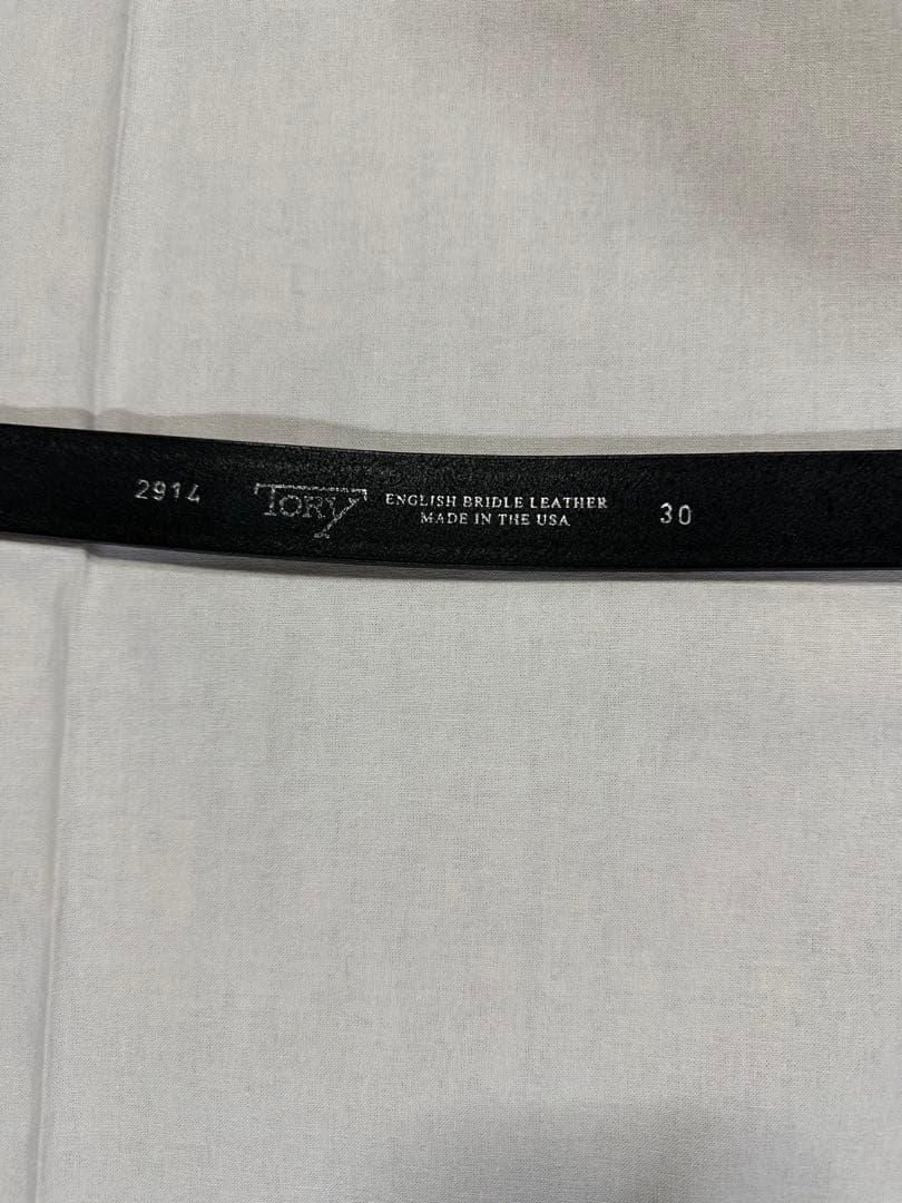 TORY LEATHER レザーウェスタンベルト　30