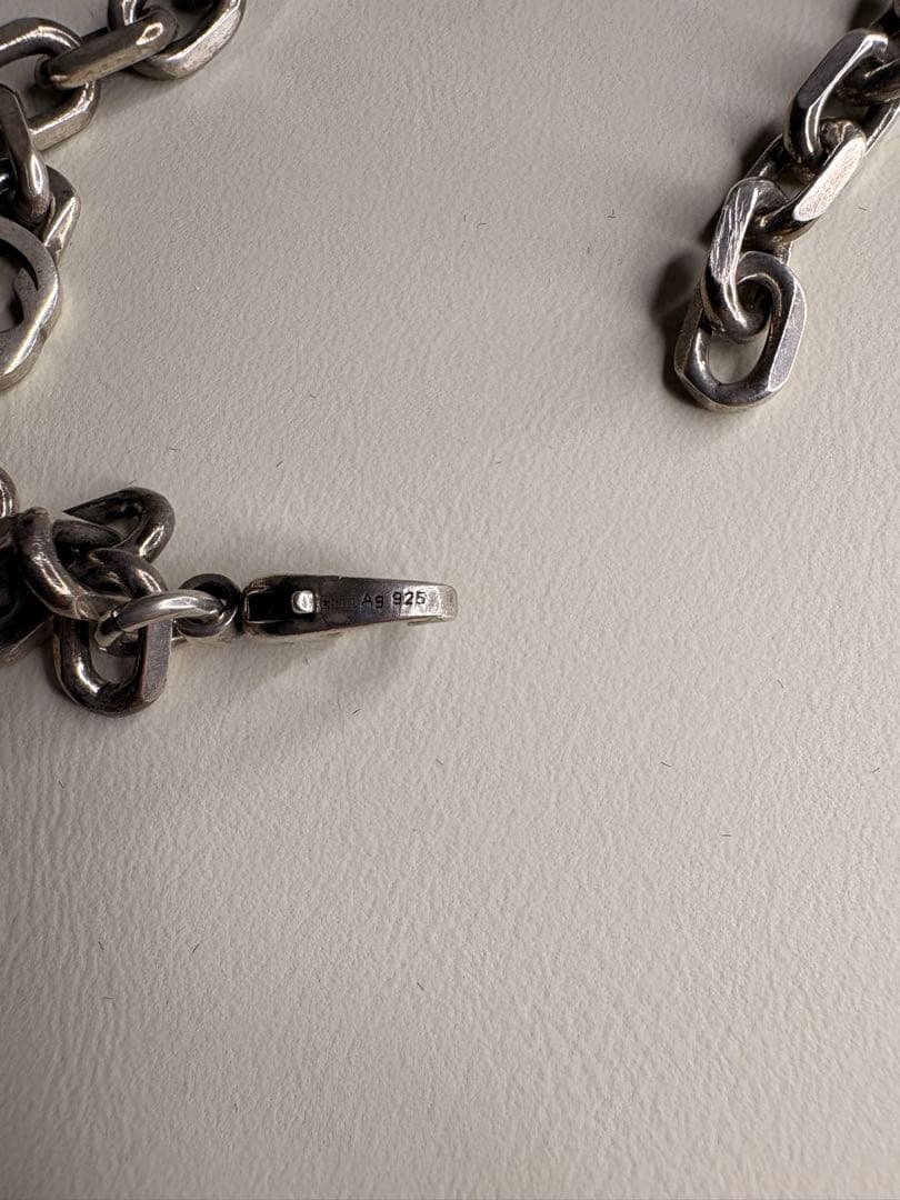 GUCCI インターロッキング ブレスレット 刻印20 シルバー 925