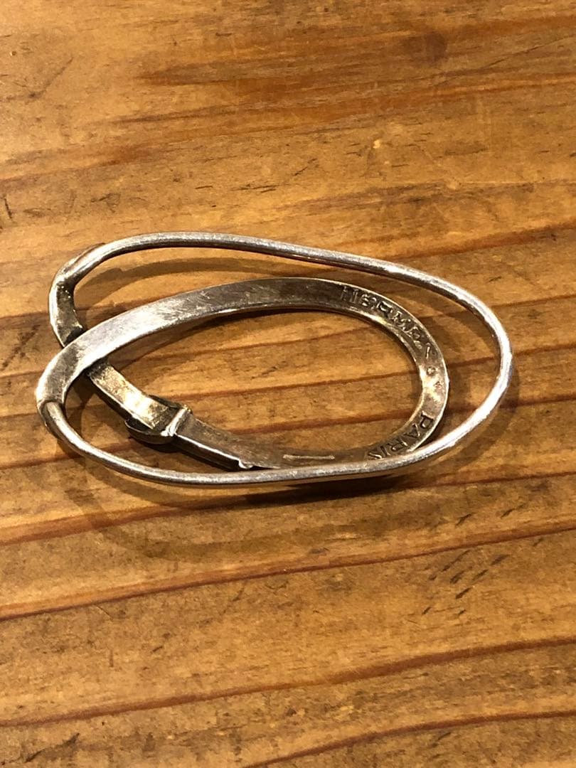 90s ヴィンテージ HERMES エルメス サンチュール マネークリップ