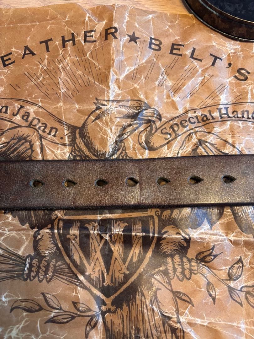 ビンテージワークス ベルト 33インチ DH5536 MAX カーキー