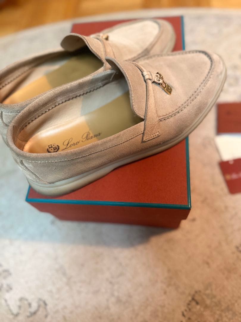 ロロピアーナ　サマーウォーク　サンドストー　24.5センチ　37.5