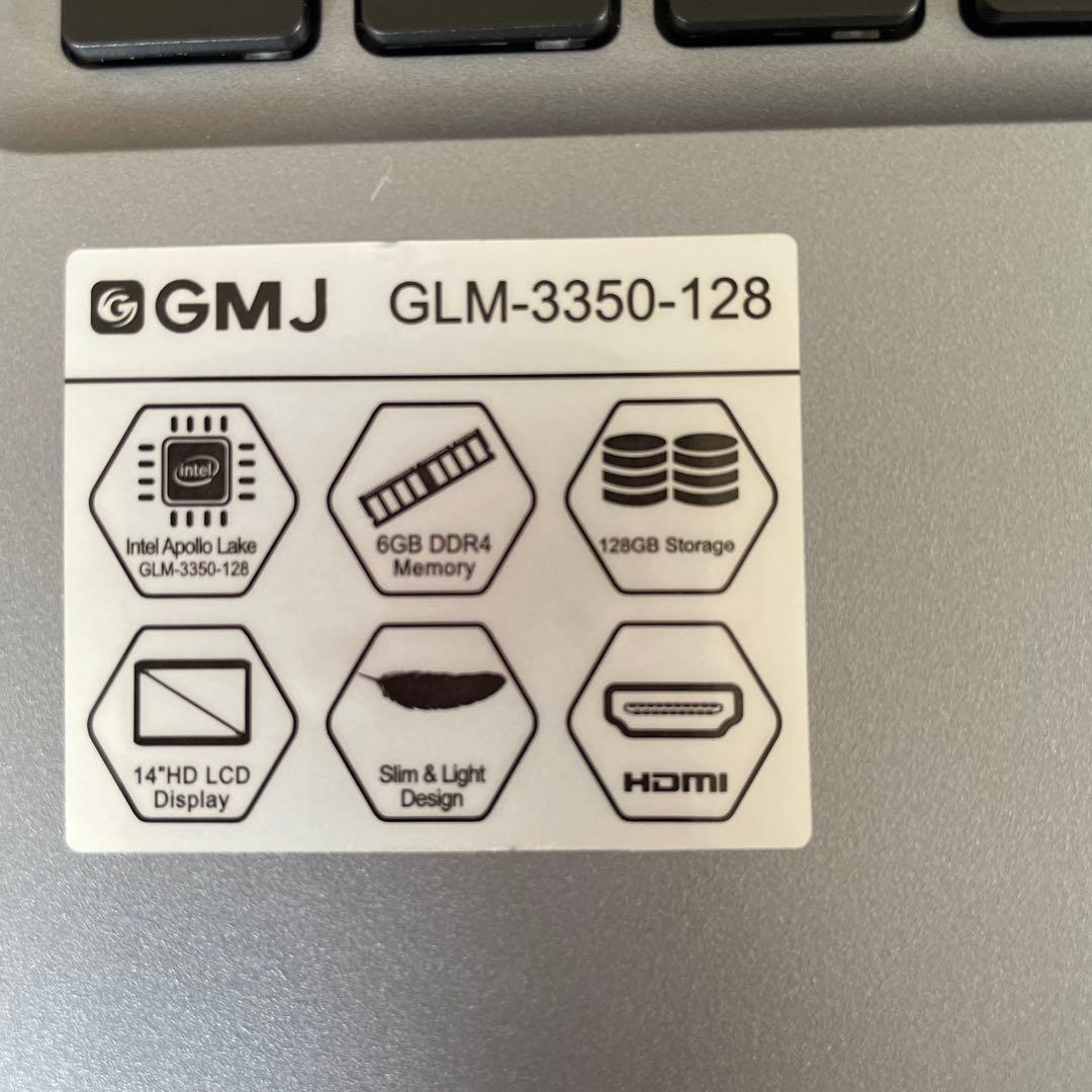 GMJ パソコン　GLM-3550-128 初期化済み　起動可能