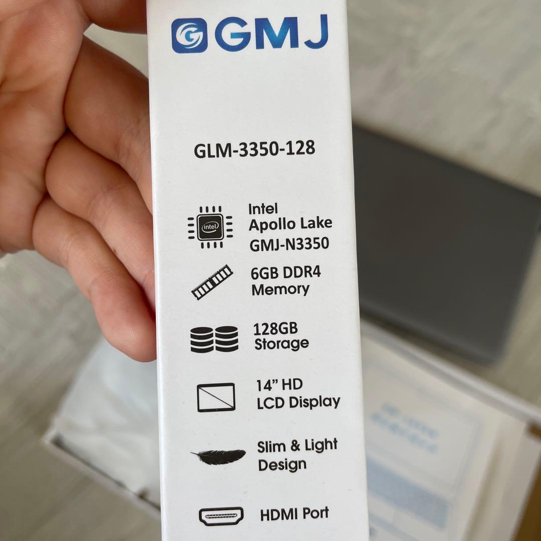 GMJ パソコン　GLM-3550-128 初期化済み　起動可能