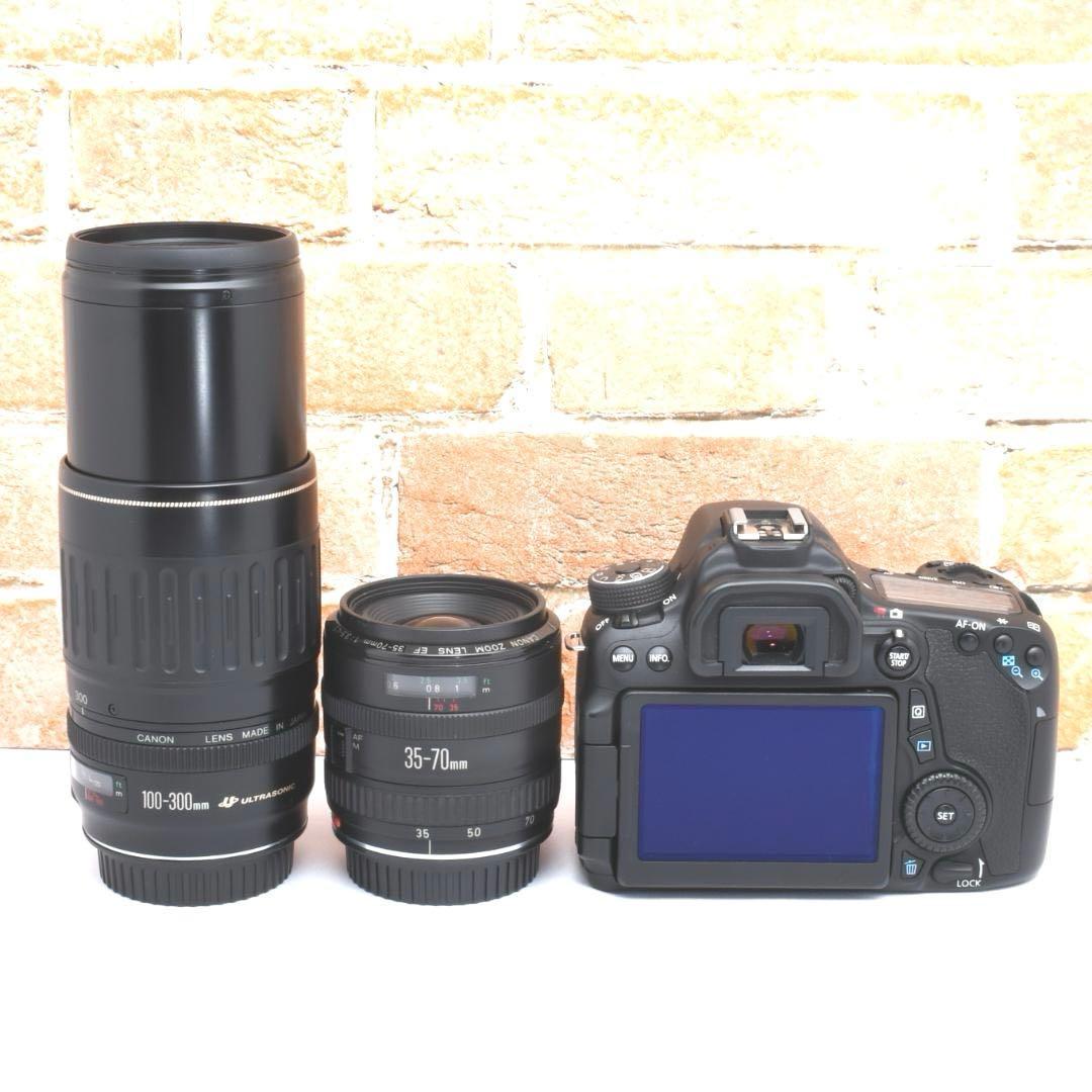 本格撮影✨Canon EOS 70D✨超望遠レンズつき✨一眼レフ入門セット