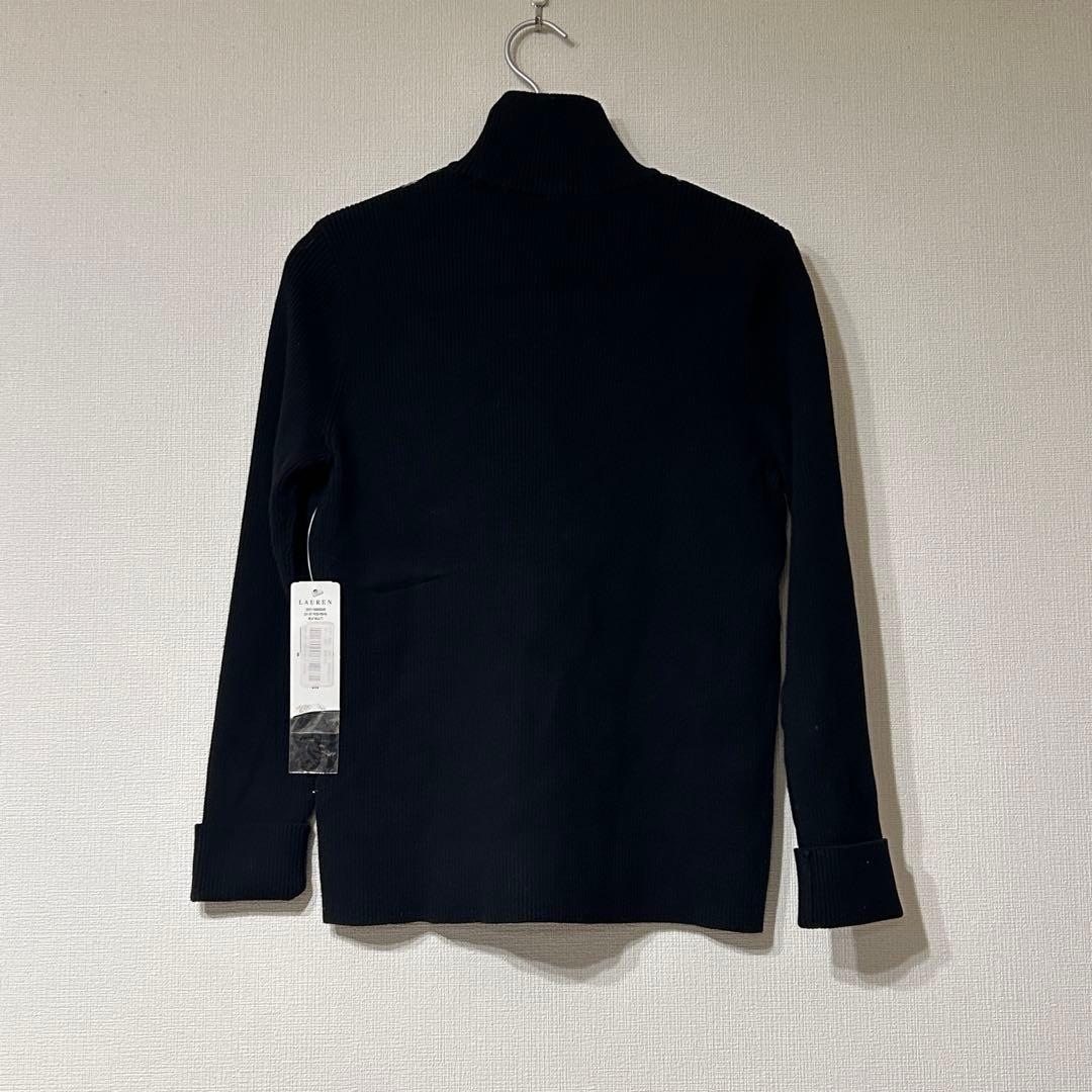 新品　ラルフローレン ニット　ジップセーター　ドライバーズニット 馬具柄　総柄