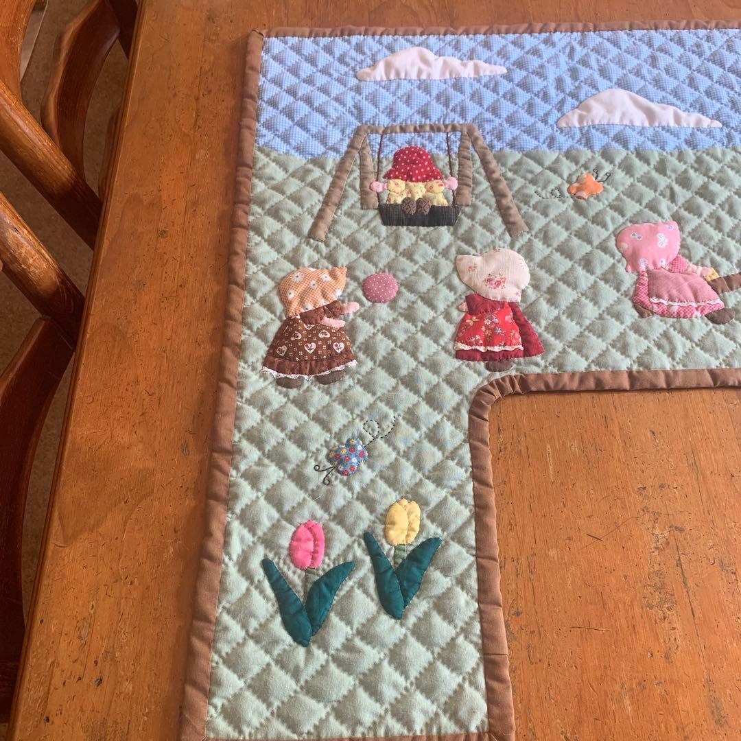 パッチワーク　スーちゃんマット3点